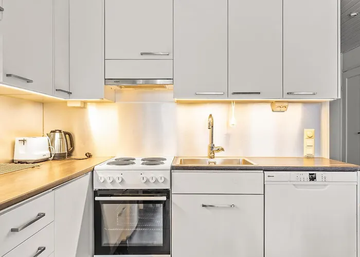 דירה Levin Kotka E1 - Nordic 3br With Sauna & Free Parking Next To Slopes