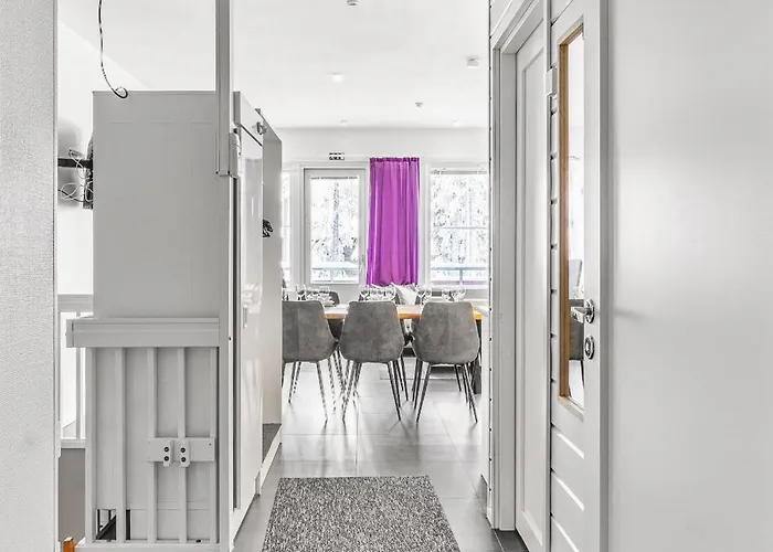 Levin Kotka E1 - Nordic 3br With Sauna & Free Parking Next To Slopes דירה