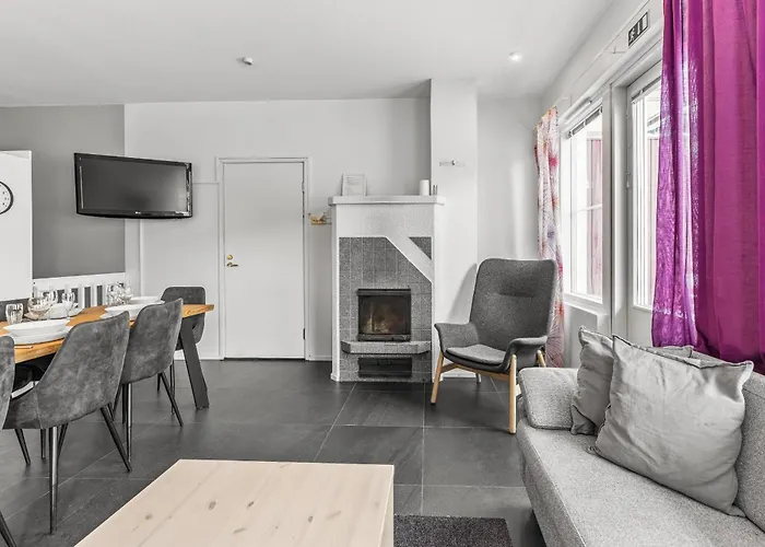 Levin Kotka E1 - Nordic 3br With Sauna & Free Parking Next To Slopes לוי