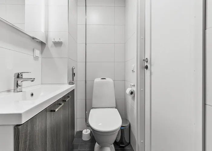 דירה Levin Kotka E1 - Nordic 3br With Sauna & Free Parking Next To Slopes לוי